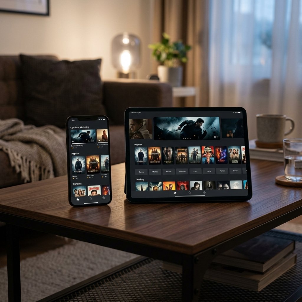 Interface de aplicativo recomendada para o teste iptv premium no celular